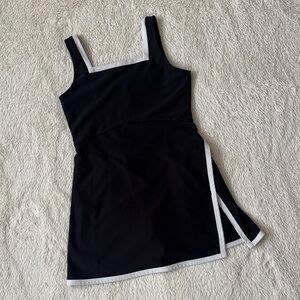 Black and White athletic dress